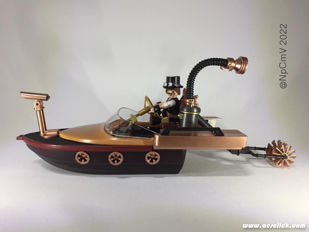 47-Lancha Steampunk NpCmV
